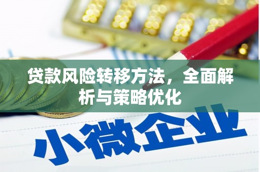 善化贷款风险转移方法，全面解析与策略优化