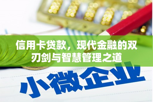 善化信用卡贷款，现代金融的双刃剑与智慧管理之道