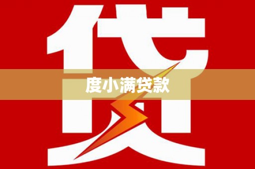 善化度小满贷款