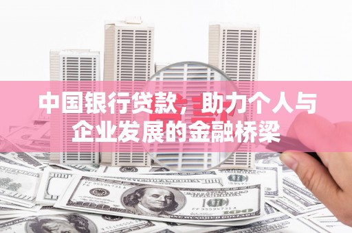 善化中国银行贷款，助力个人与企业发展的金融桥梁