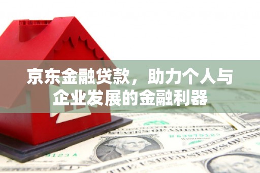 善化京东金融贷款，助力个人与企业发展的金融利器