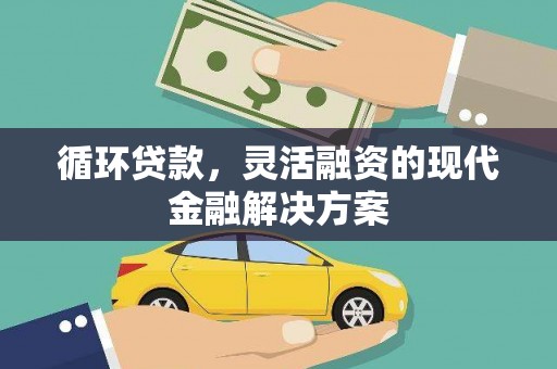 善化循环贷款，灵活融资的现代金融解决方案