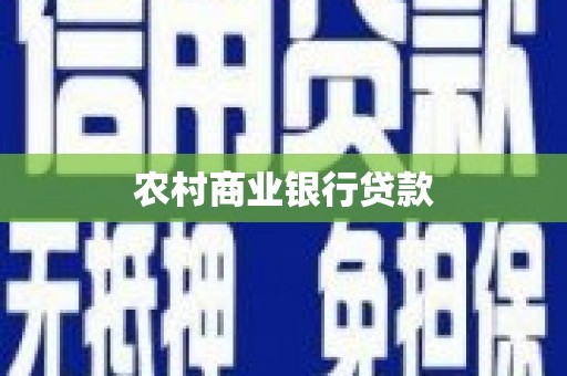善化农村商业银行贷款