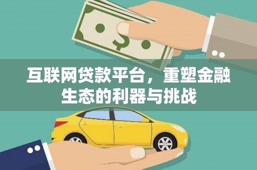 善化互联网贷款平台，重塑金融生态的利器与挑战