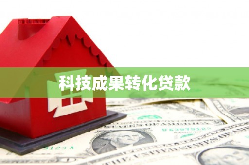 善化科技成果转化贷款