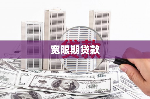 善化宽限期贷款