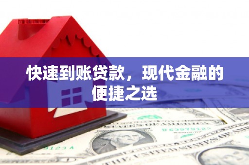 善化快速到账贷款，现代金融的便捷之选
