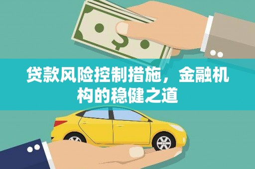 善化贷款风险控制措施，金融机构的稳健之道