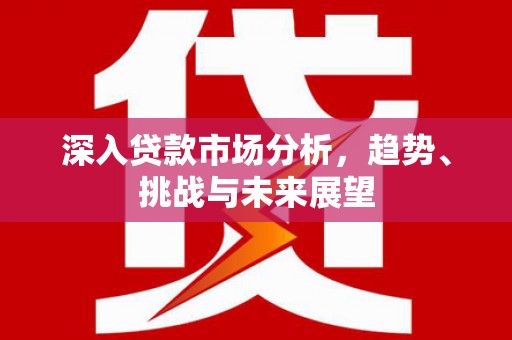 善化深入贷款市场分析，趋势、挑战与未来展望