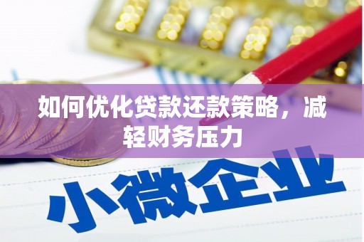 善化如何优化贷款还款策略，减轻财务压力