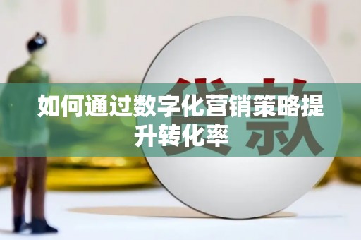 善化如何通过数字化营销策略提升转化率