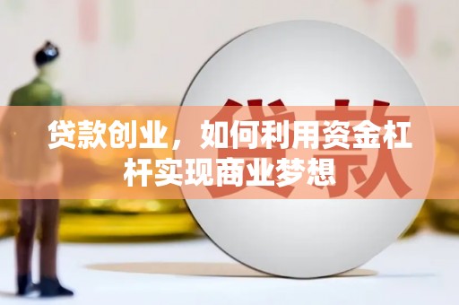 善化贷款创业，如何利用资金杠杆实现商业梦想