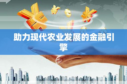 善化助力现代农业发展的金融引擎