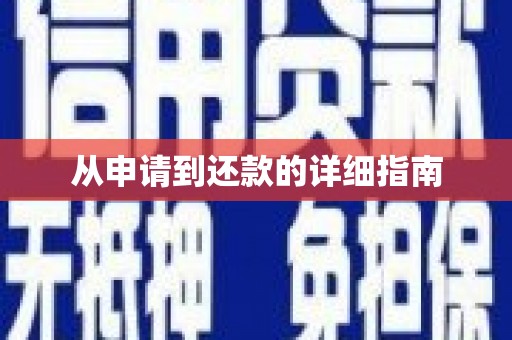 善化从申请到还款的详细指南