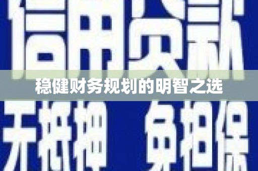 善化稳健财务规划的明智之选