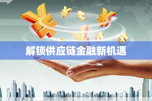 善化解锁供应链金融新机遇