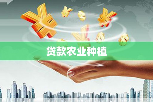 善化贷款农业种植